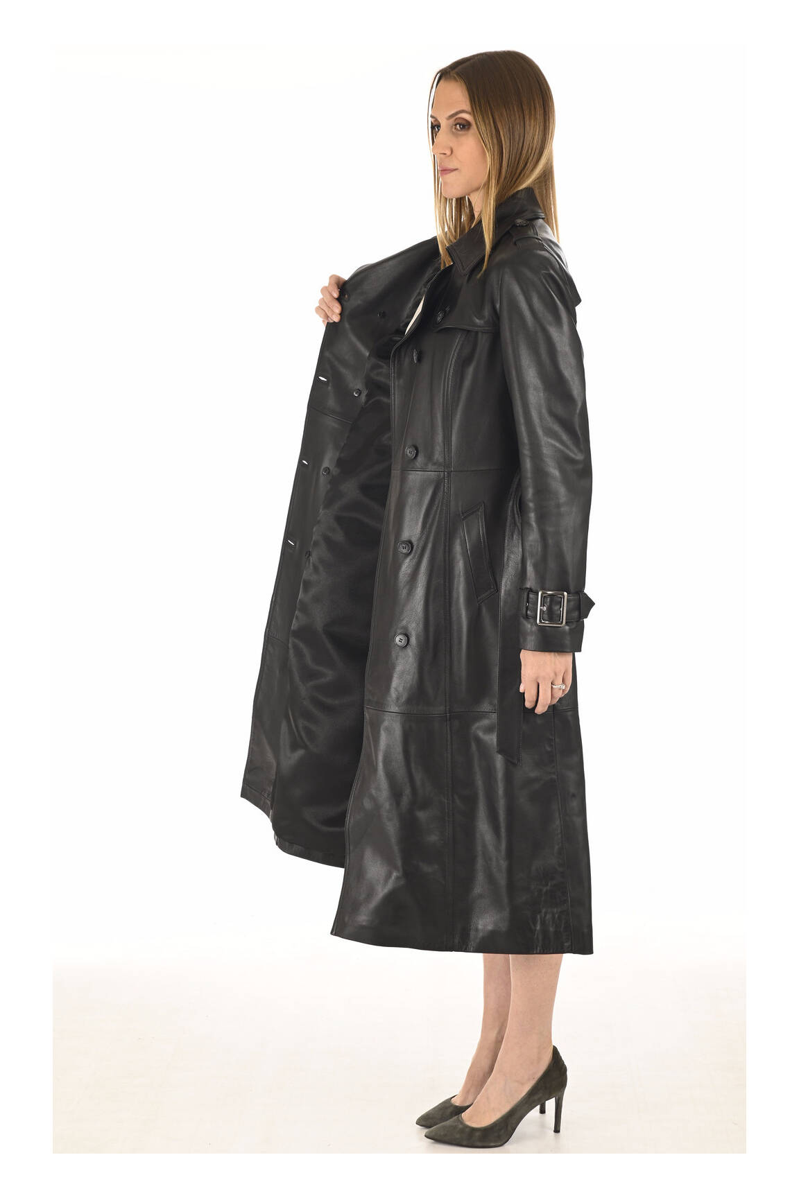 La Canadienne Manteaux Longs Femme couleur noir