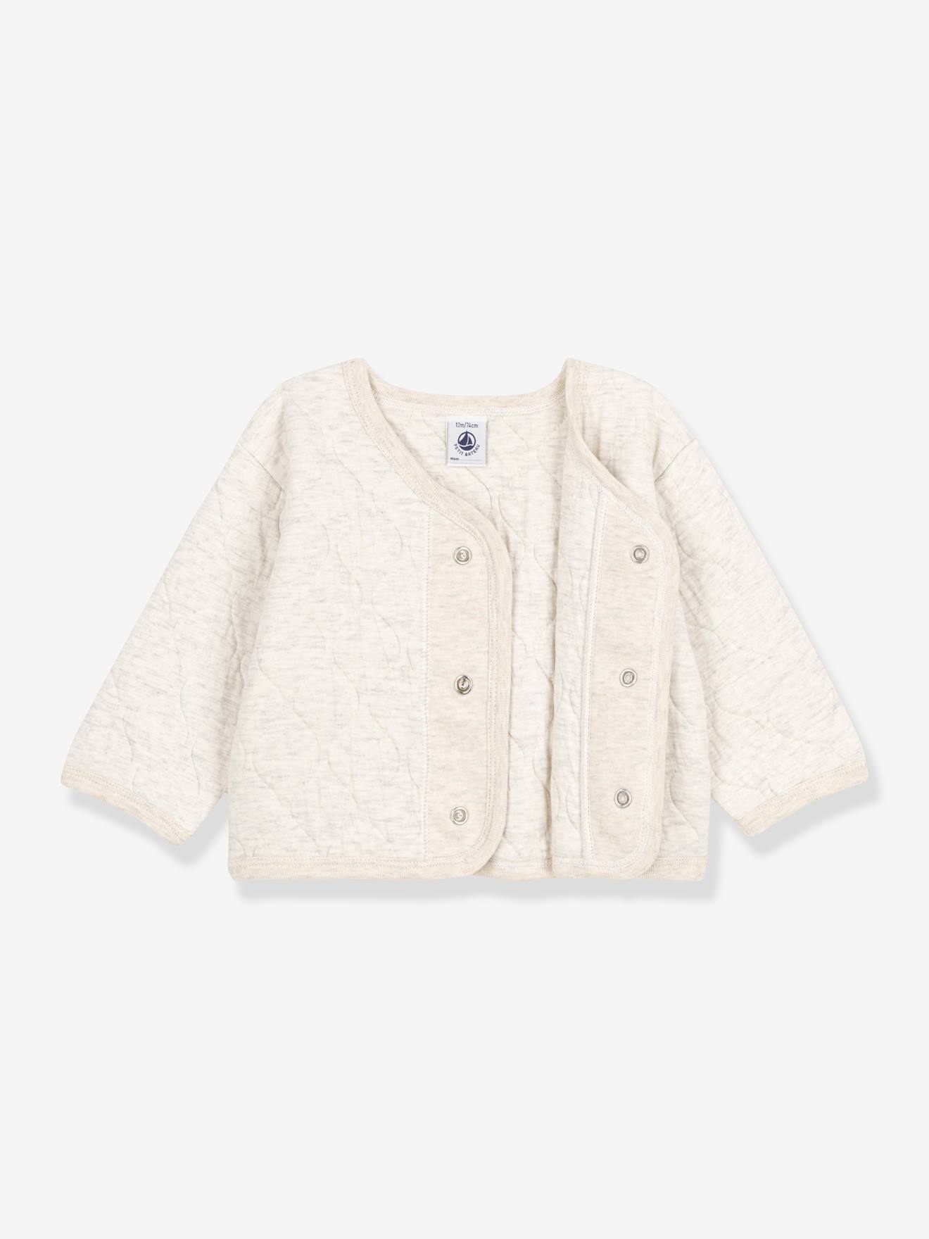 Cardigan bébé en tubique matelassé