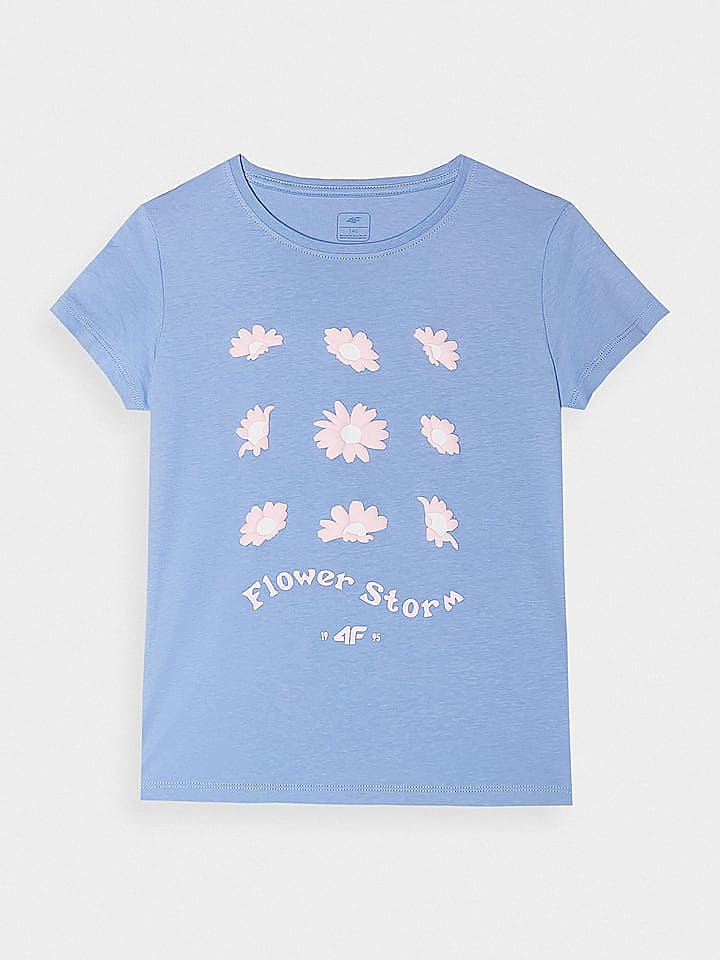 4F Shirt in Blau günstig kaufen 146/152