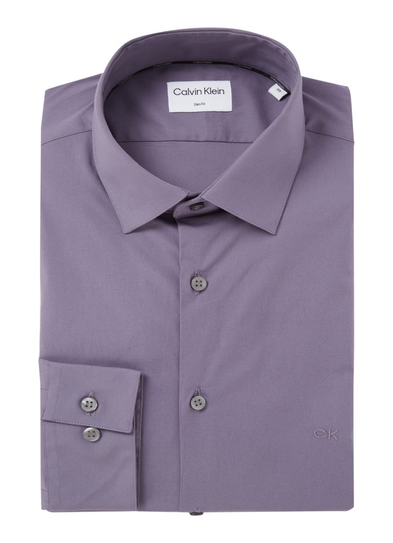 Calvin Klein Slim fit košulja s rastezljivim materijalom