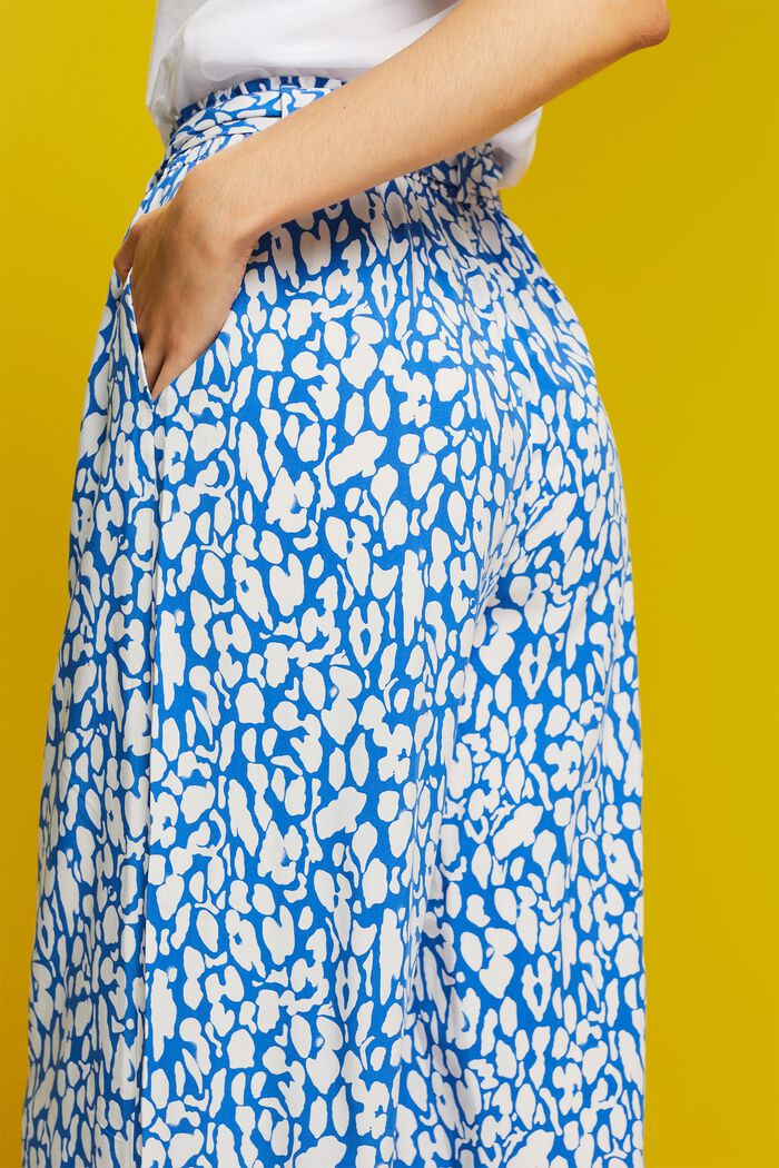 Pull-on-Culotte mit Bindegürtel, LENZING™ ECOVERO™