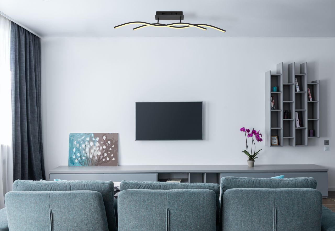 Globo Lighting - MARIUS - Deckenleuchte Metall schwarz, LED