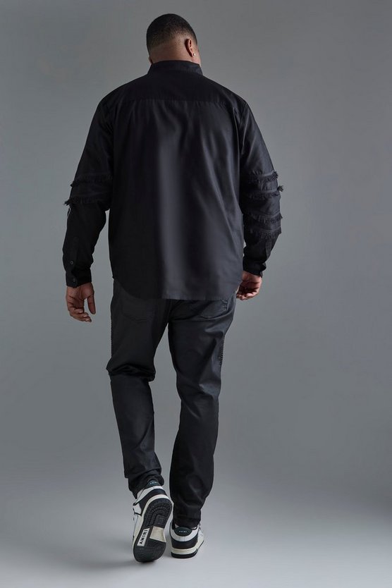 Plus Longsleeve One Of One Embroidered Shirt