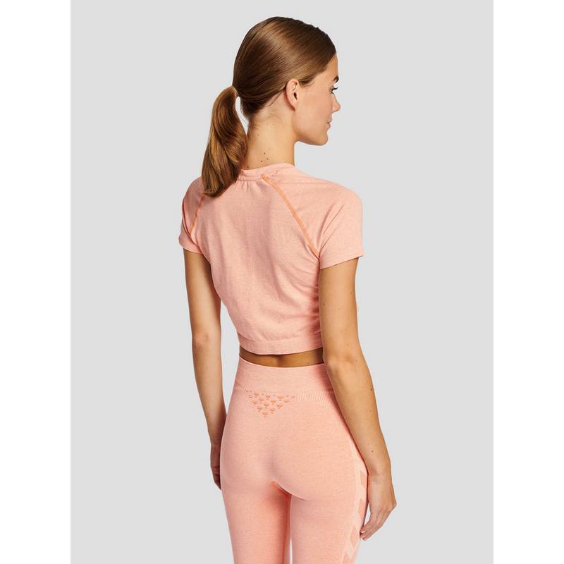 hummel hmlCI SEAMLESS CROPPED T-SHIRT T-Shirt Damen