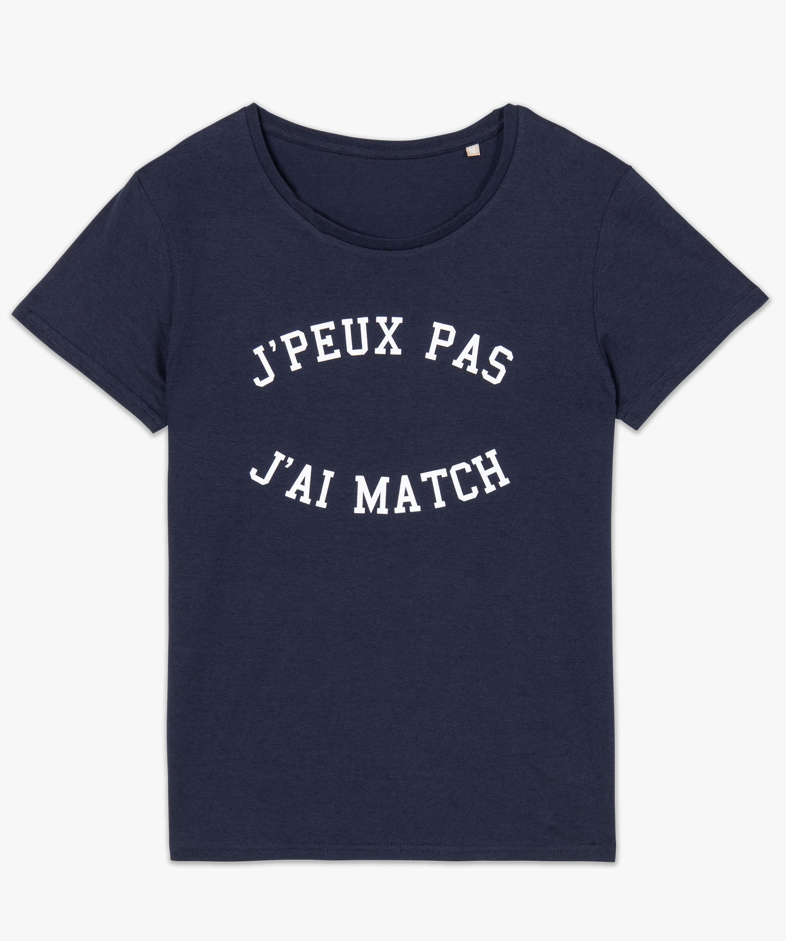 Tee-shirt femme à manches courtes imprimé football | GEMO