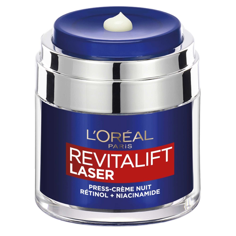 L'Oréal Paris L'Oréal Paris Revitalift Laser Press-Crème Nuit Rétinol + Niacinamide 50ml L'Oréal Paris Revitalift Laser Press-Crème Nuit Rétinol + Niacinamide 50ml
