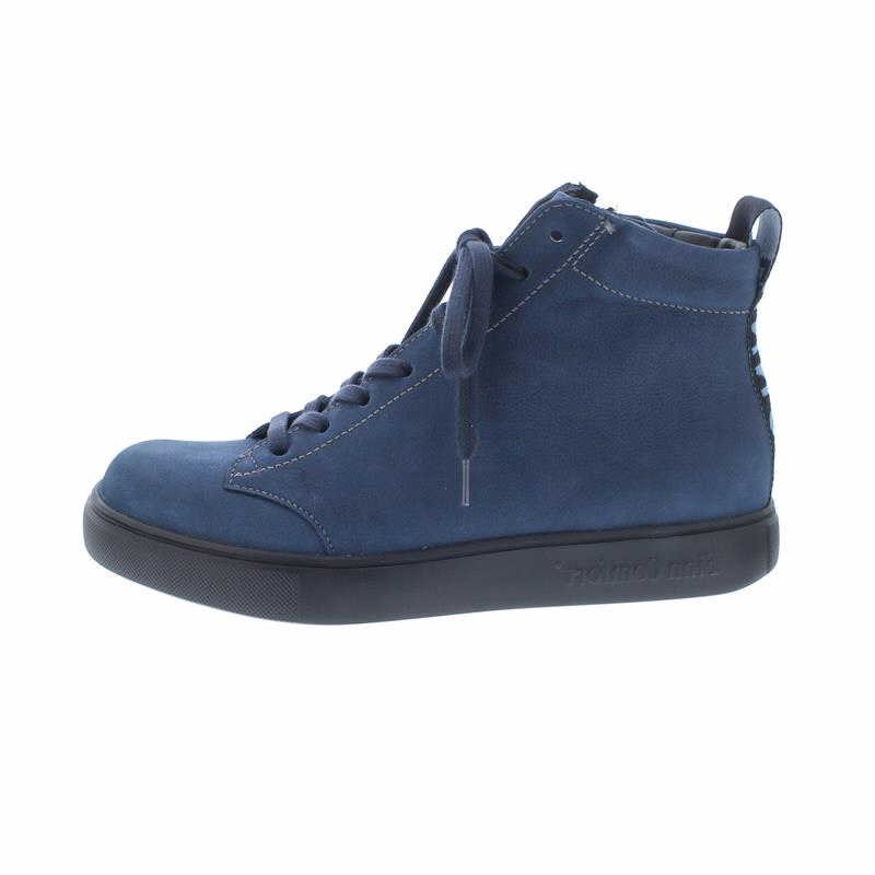 FINN COMFORT Schnür-Stiefeletten blau