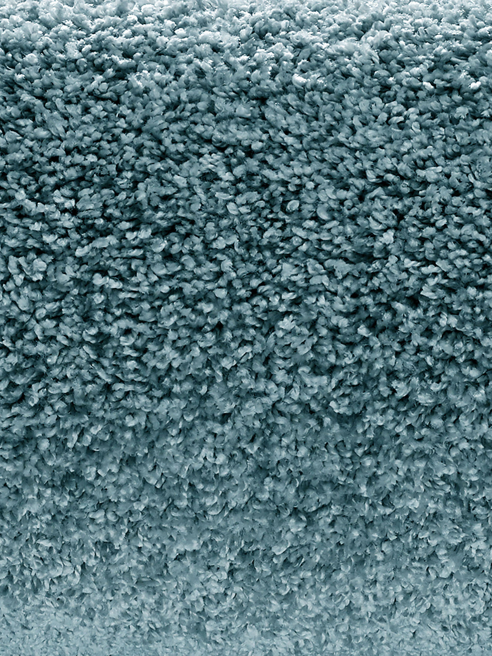 Lounge Hochflor-Teppich, Hellblau