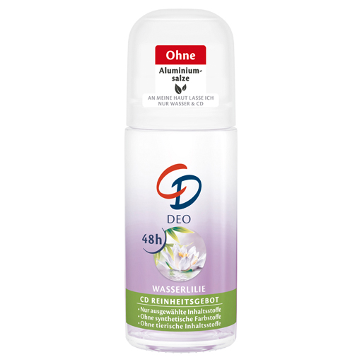 CD Deo Roll-On Wasserlilie  50 ml  Stifte
