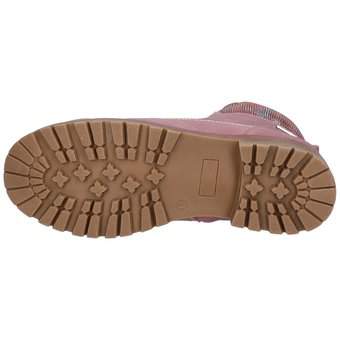 Puccetti Schnür Boots in pink
