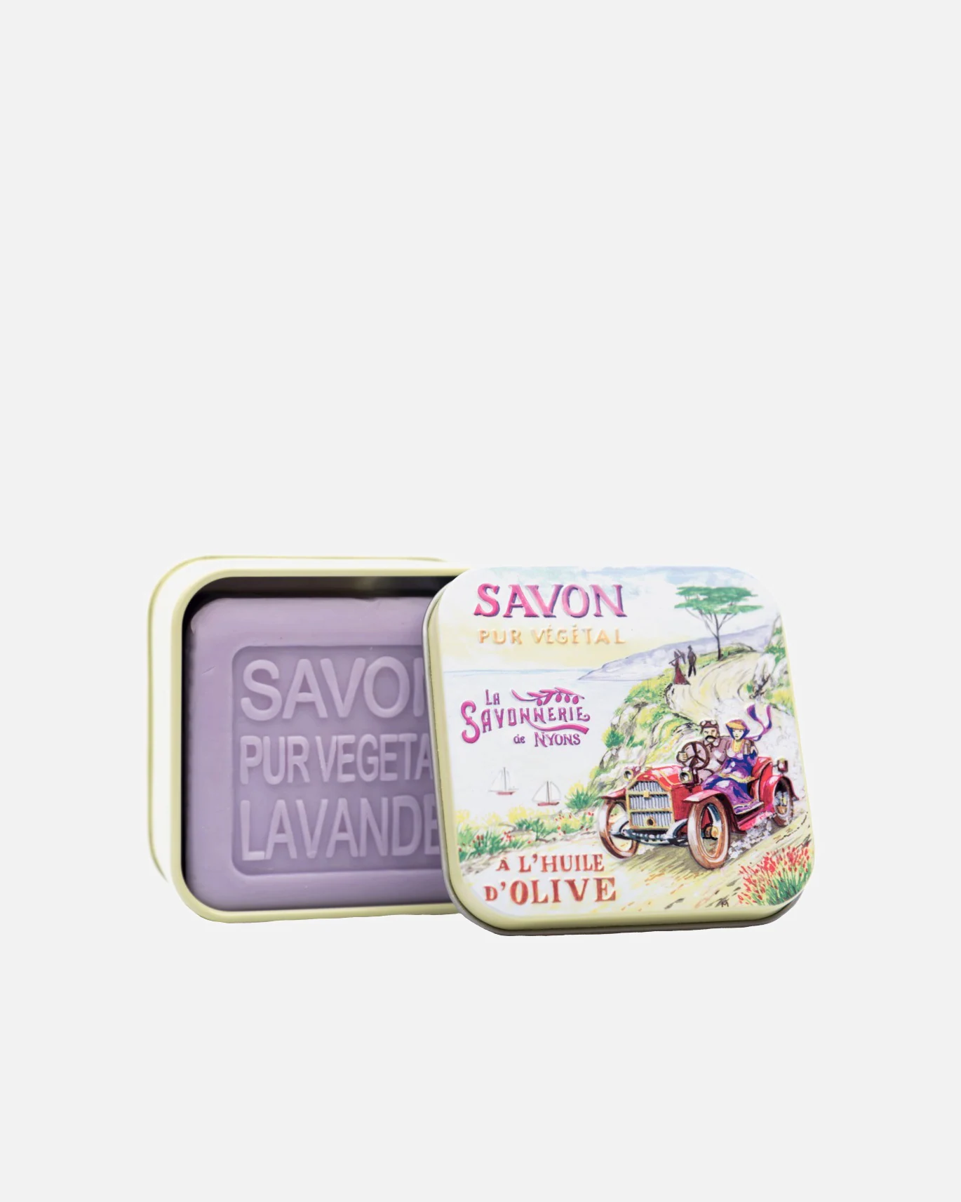 Nyons Soap Factory 100g Lavender Soap and Metal Box Stroll