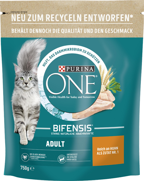 Purina One Bifensis Adult Reich an Huhn