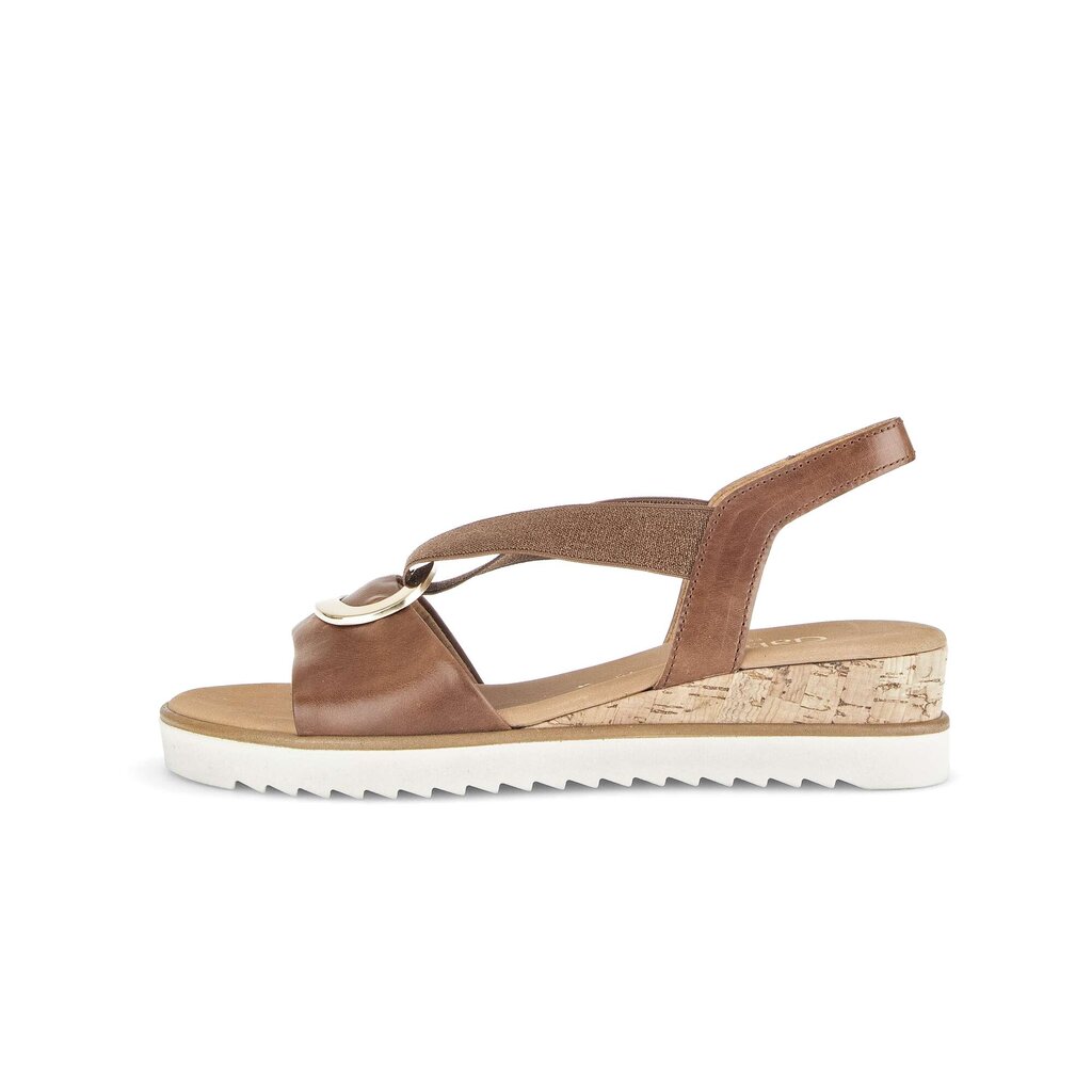 Gabor comfort Keilsandalette braun
