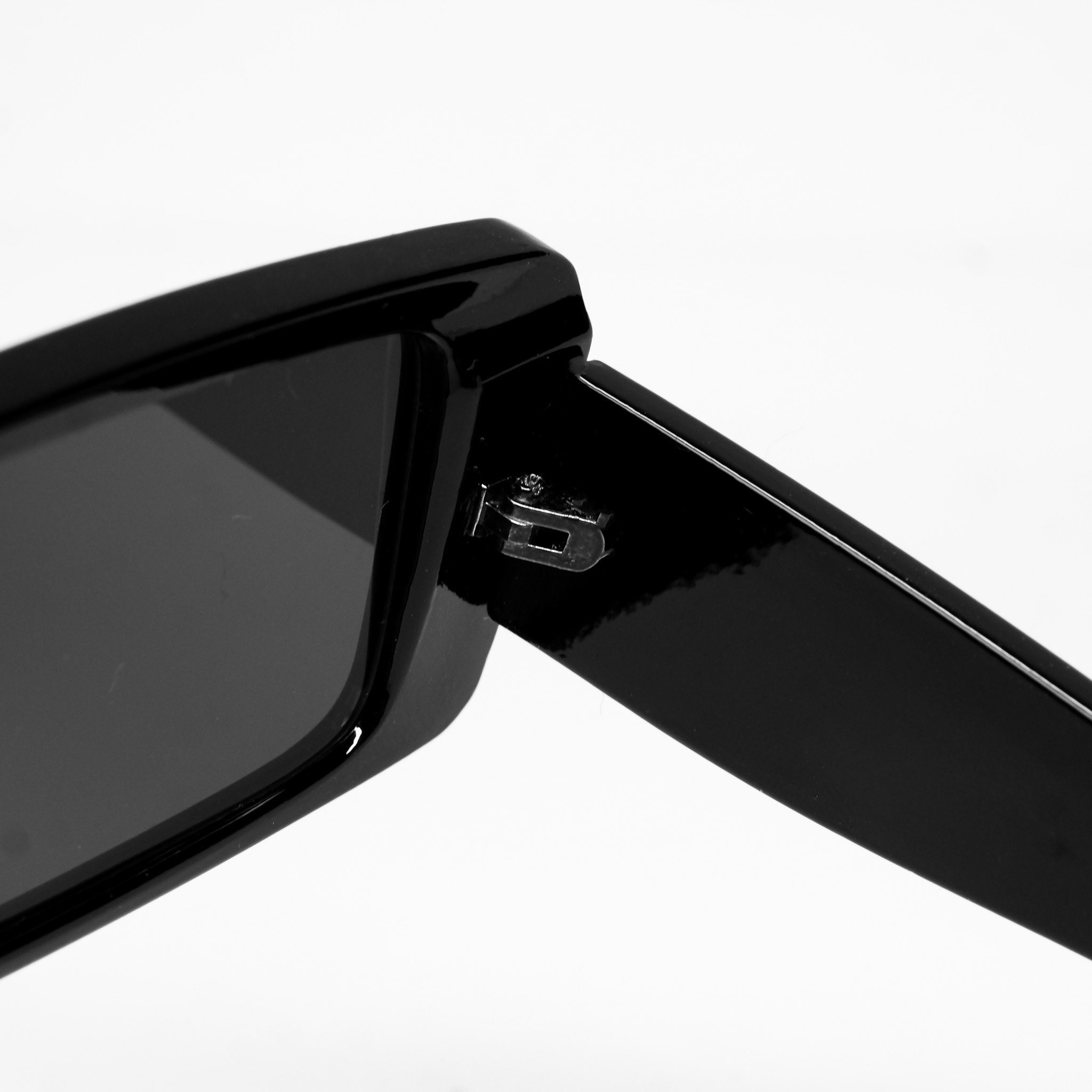 salazar.plus Sonnenbrille Breit Rechteckig Unisex 2 Farben Damen Herren Brille Schwarz Weiss