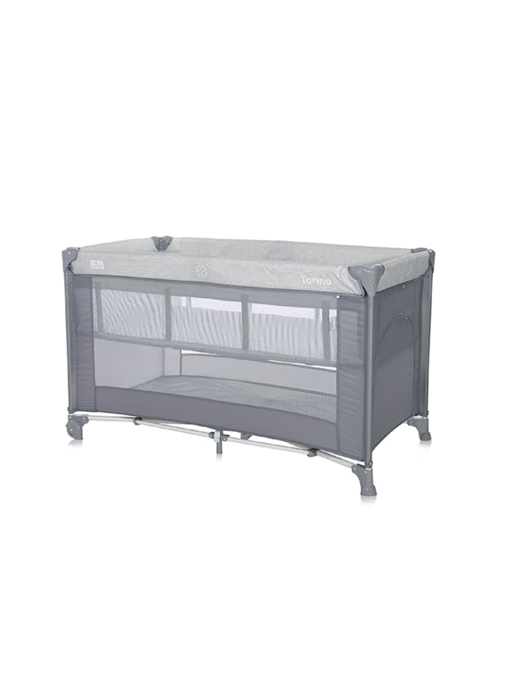 Lorelli Reisebett Torino 2 Ebenen in grau günstig kaufen 60x120 cm