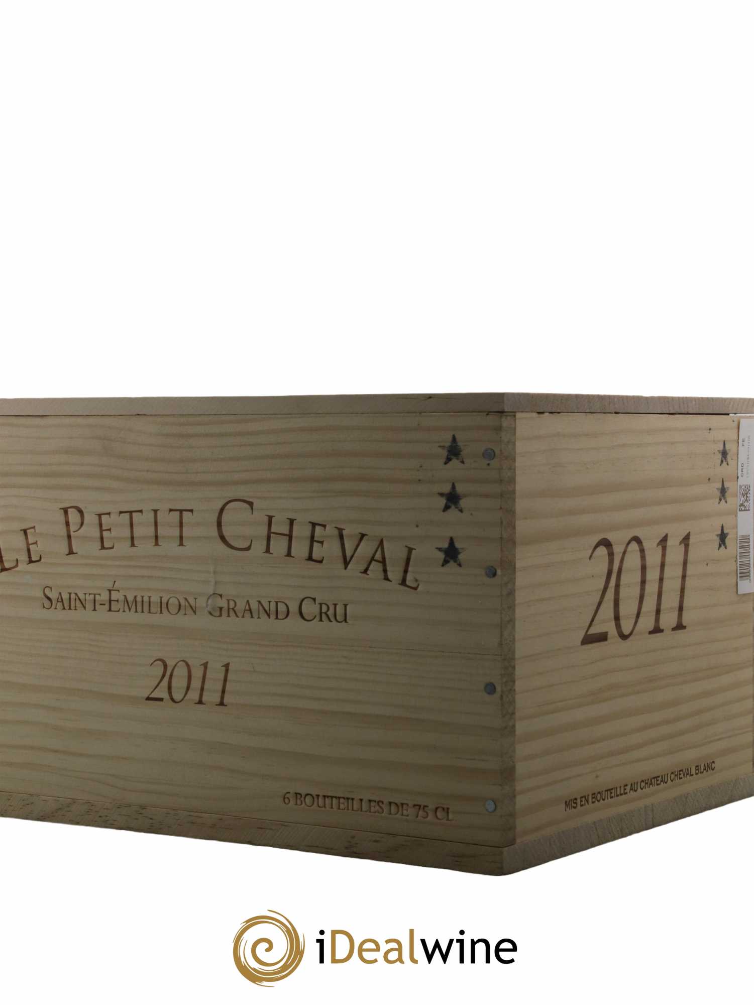Le Petit Cheval Second Vin  2011 - Lot de 6 Bouteilles