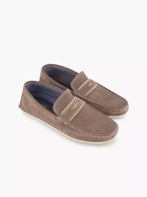 AM SHOE Leder Mokassin