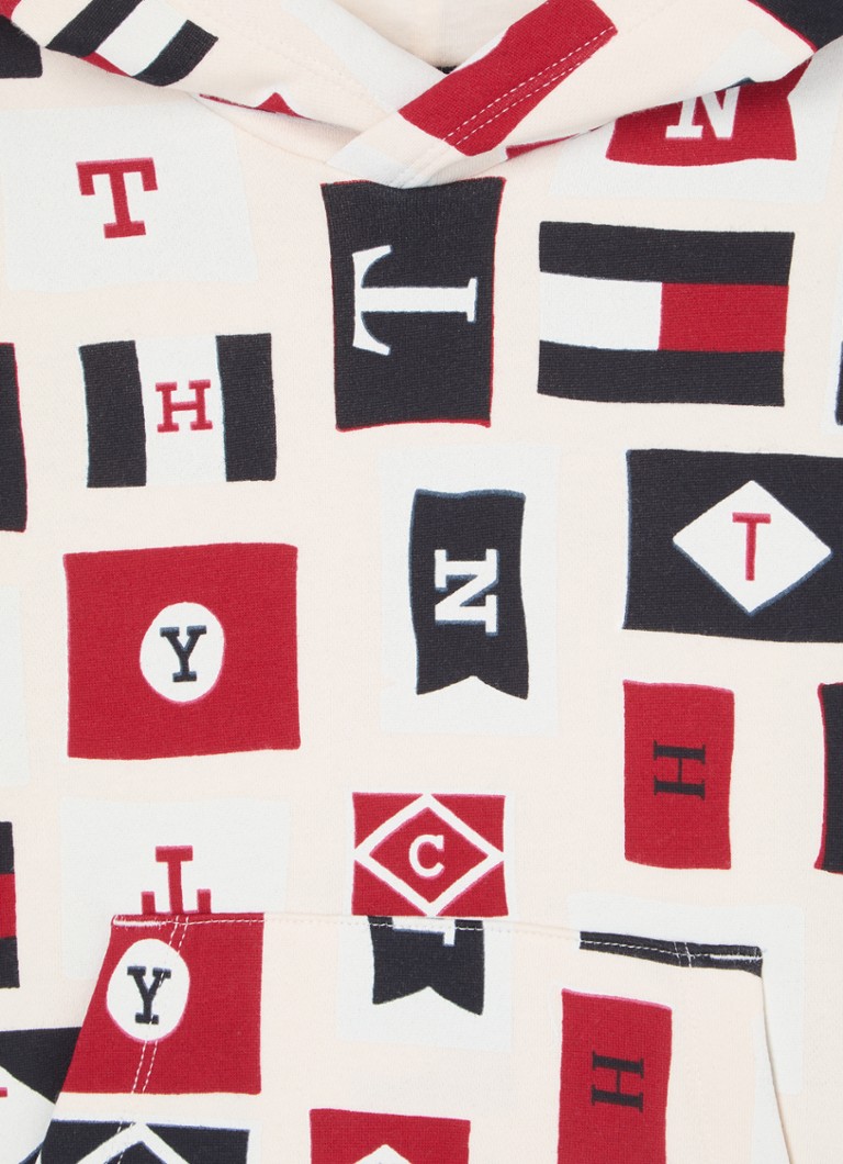 Hanorac cu imprimeu cu logo Tommy Hilfiger