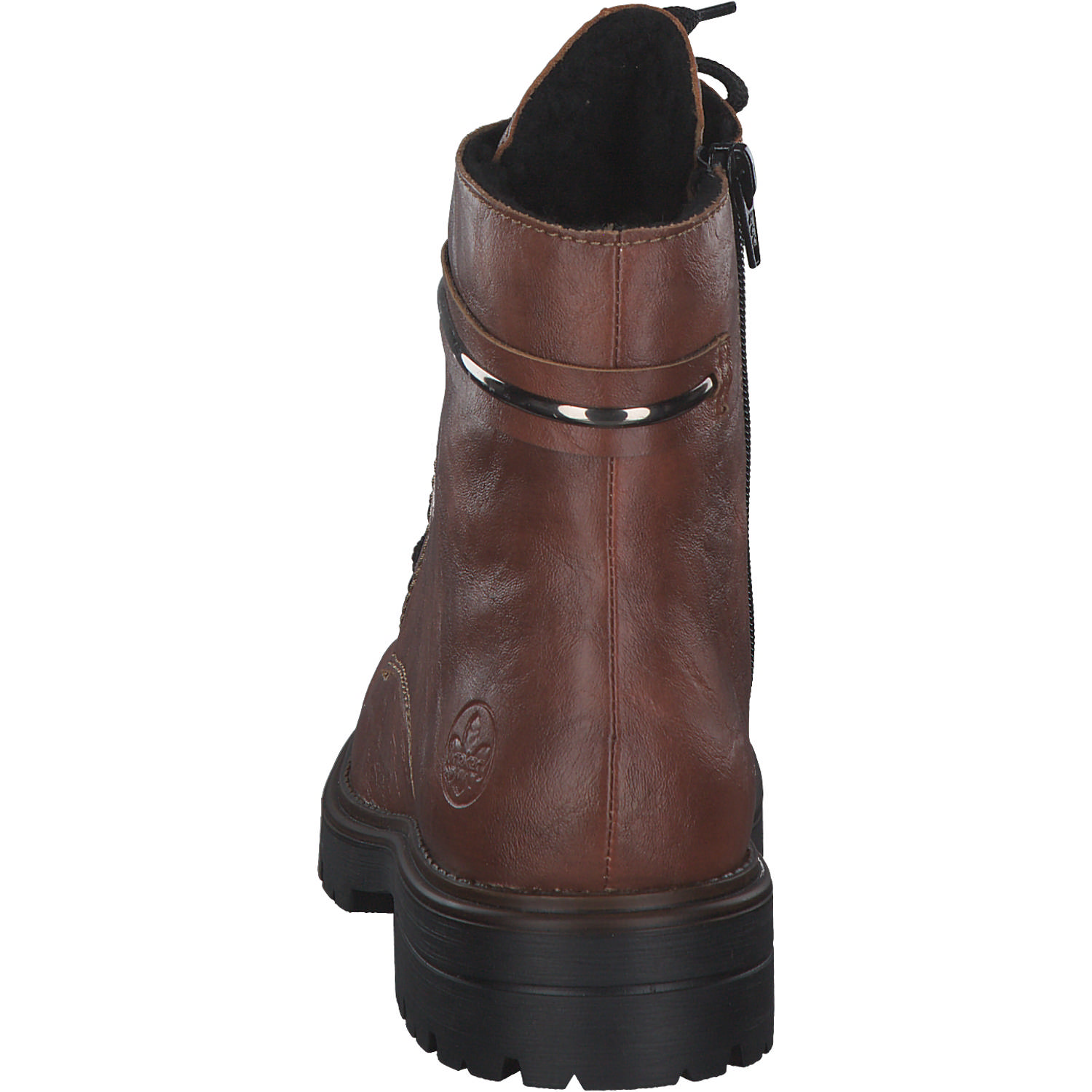 Rieker Z2842, Schnürstiefel, Damen, fuchs