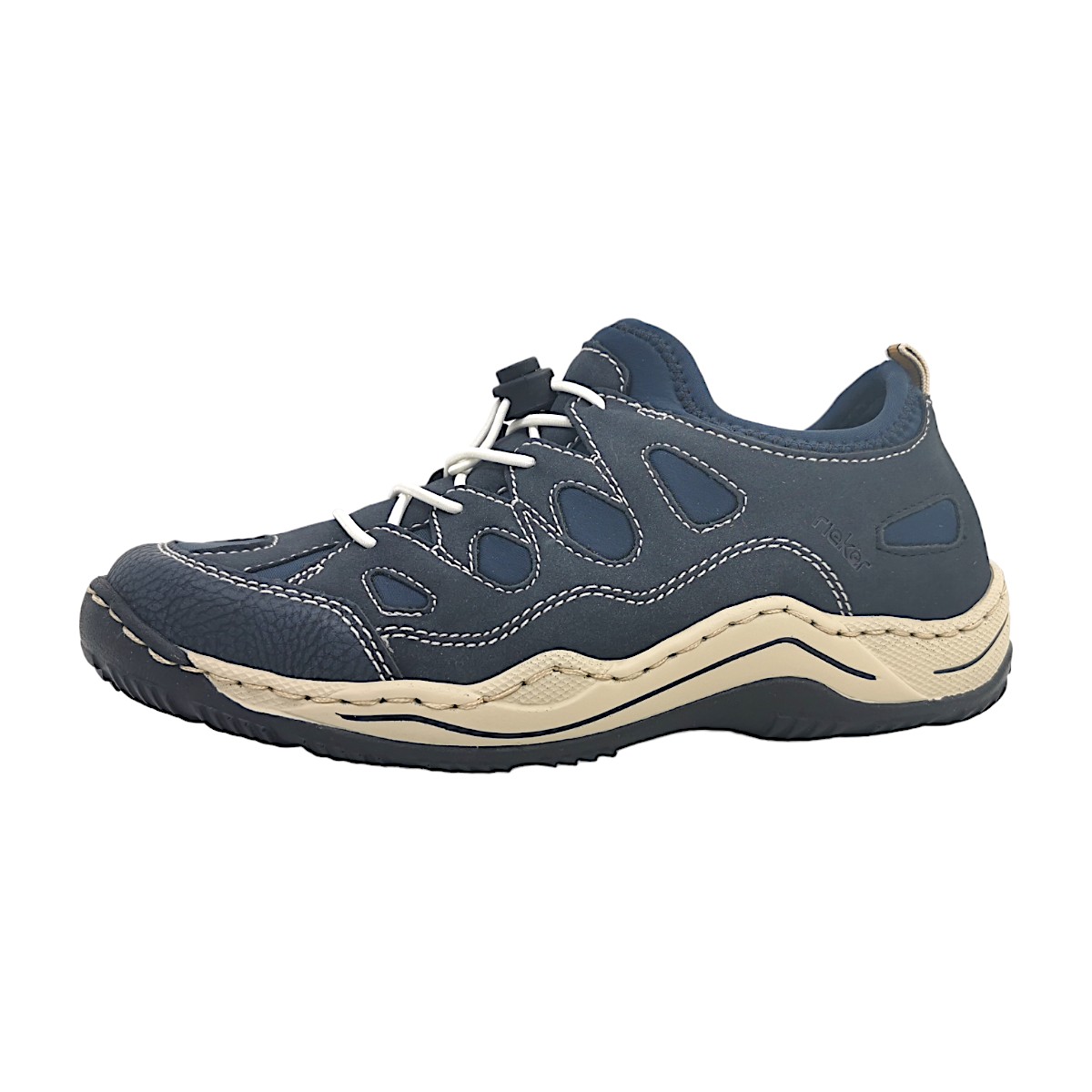 Rieker Wildebuk/Namur/Scuba L0551-14 Blau 14 Pazifik /Navy
