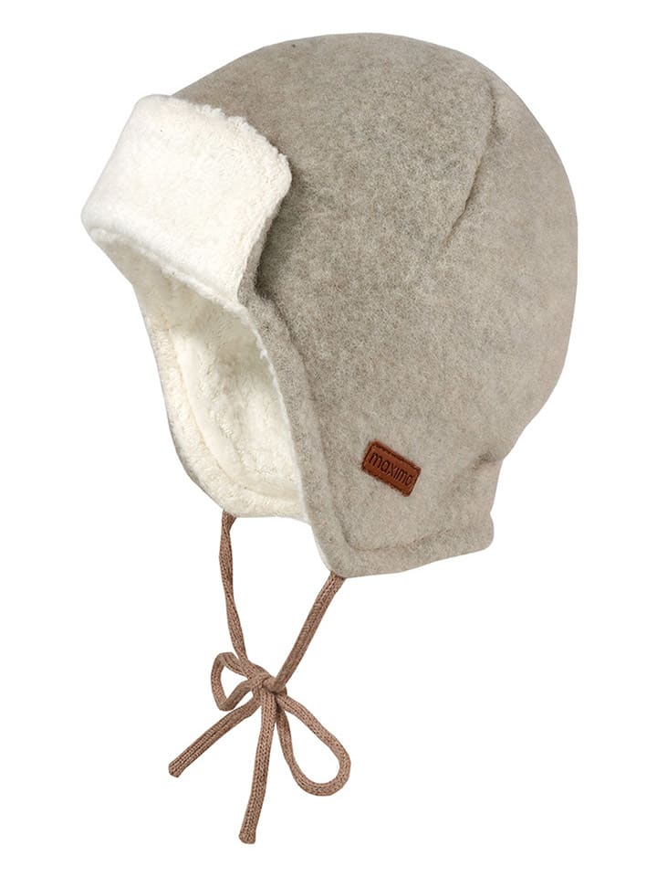 MaxiMo Woll-Mütze in Beige günstig kaufen