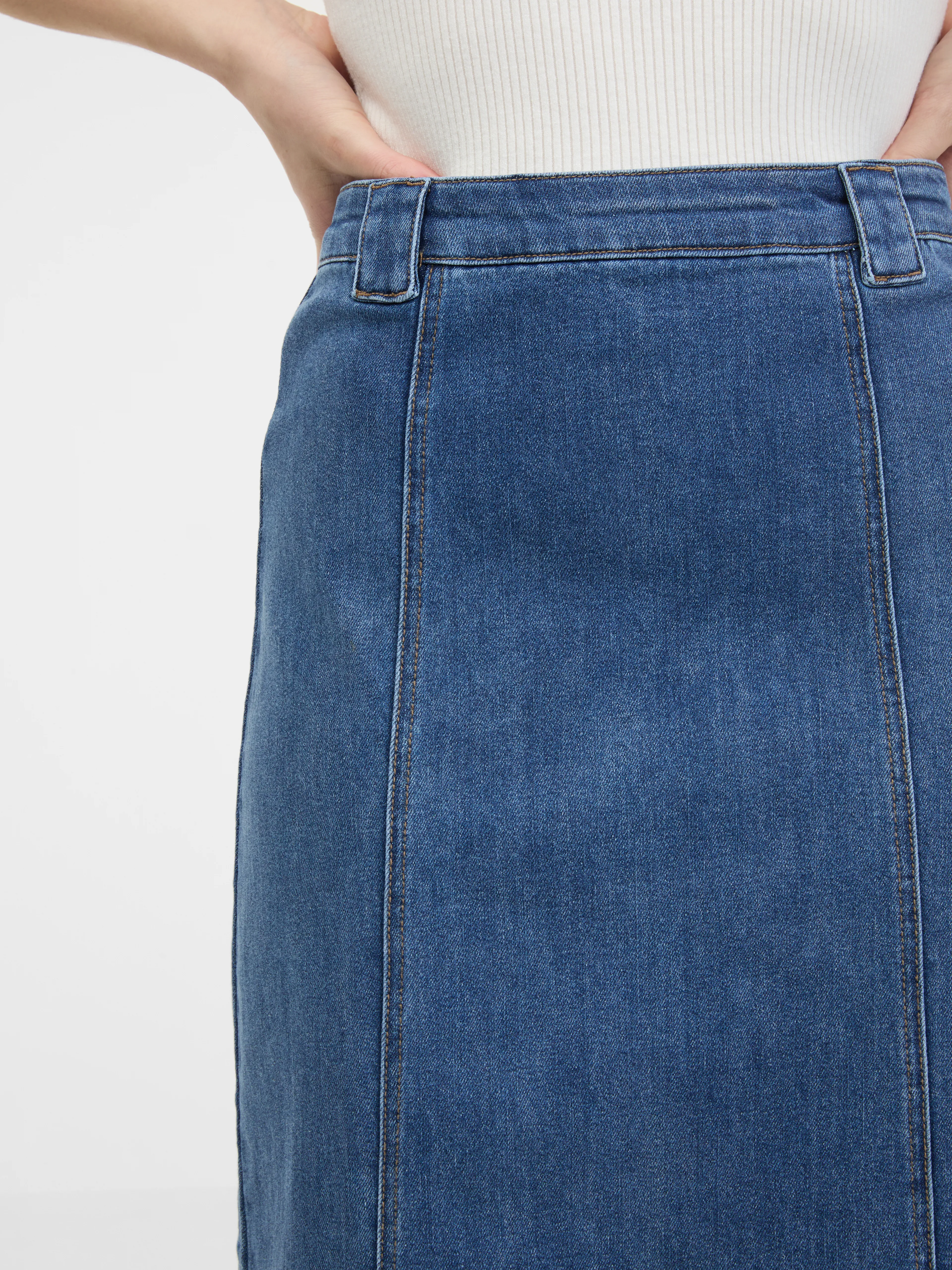 Blauer Damen-Jeansrock ORSAY
