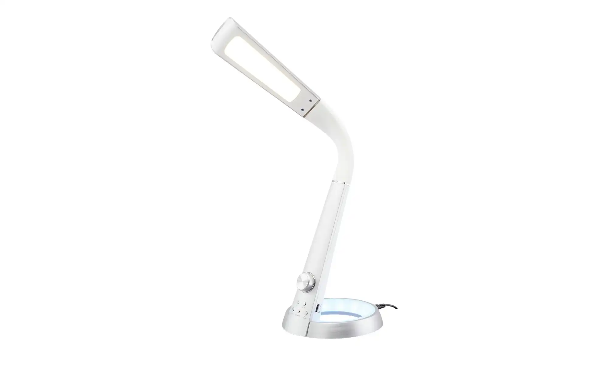 Meisterleuchten LED-Tischleuchte, weiß mit Funktion