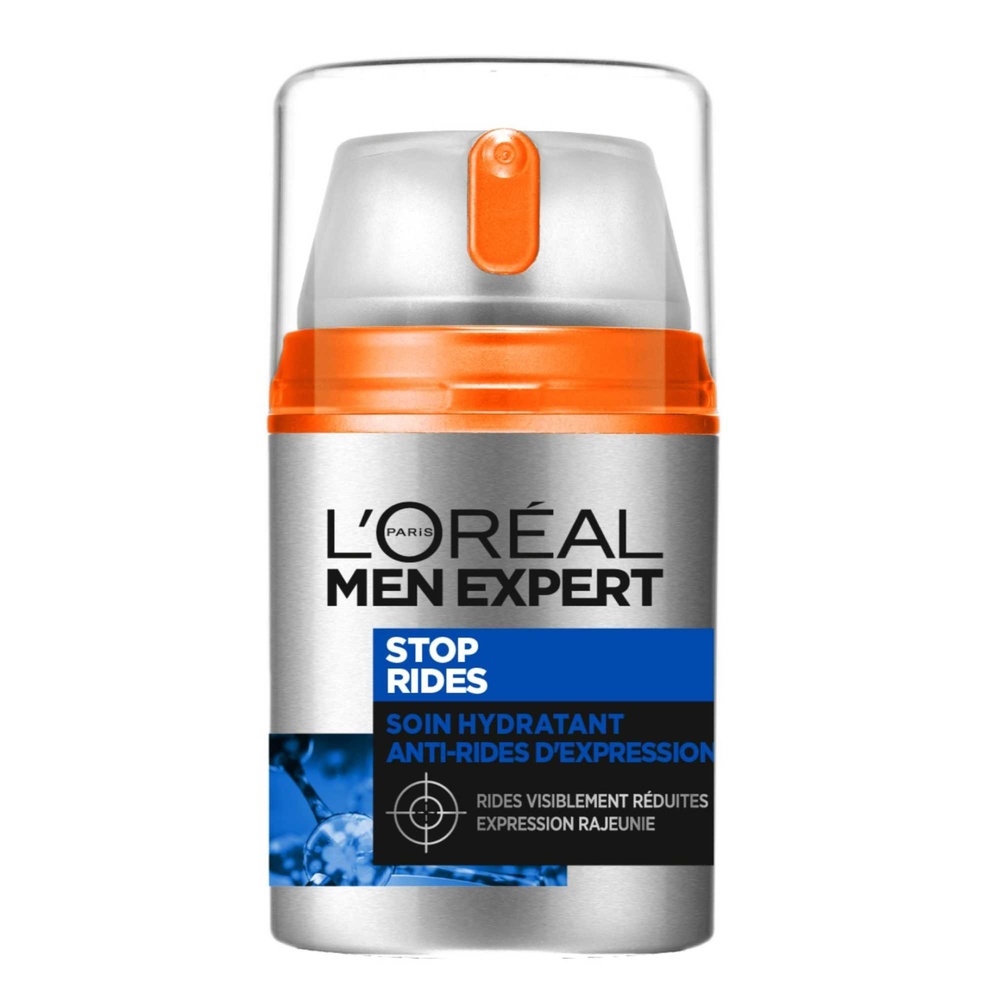 L'Oréal Paris Men Expert Stop Rides Soin Hydratant Anti-Rides d'Expression Visage Homme