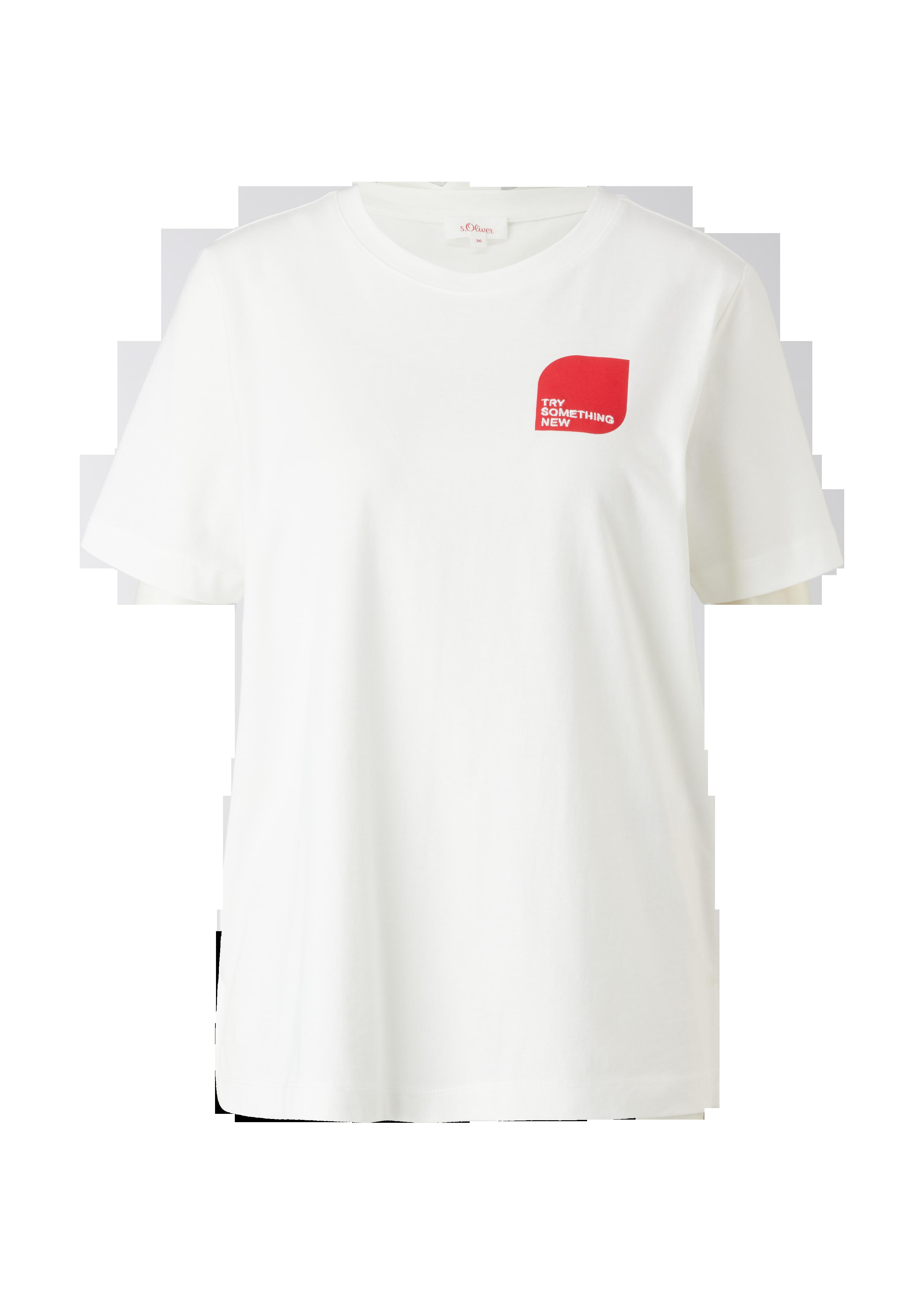 Lockeres Jerseyshirt mit Print  2125238-02D1