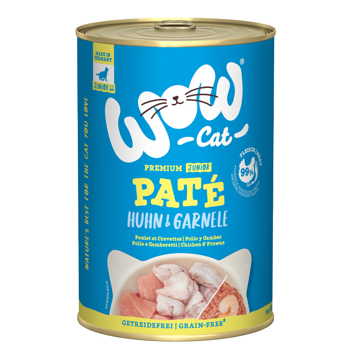 WOW CAT Junior Huhn & Garnele günstig kaufen bei ZooRoyal