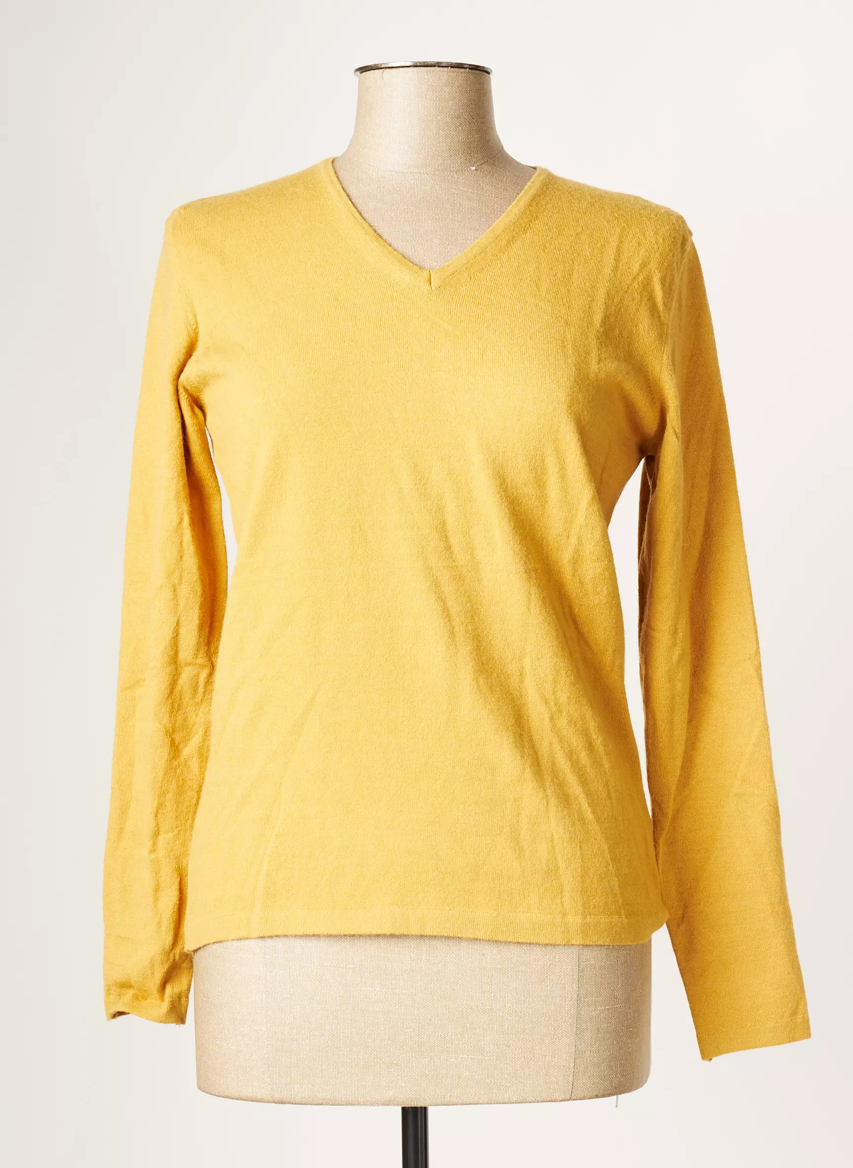 Ninati Pulls Femme couleur jaune