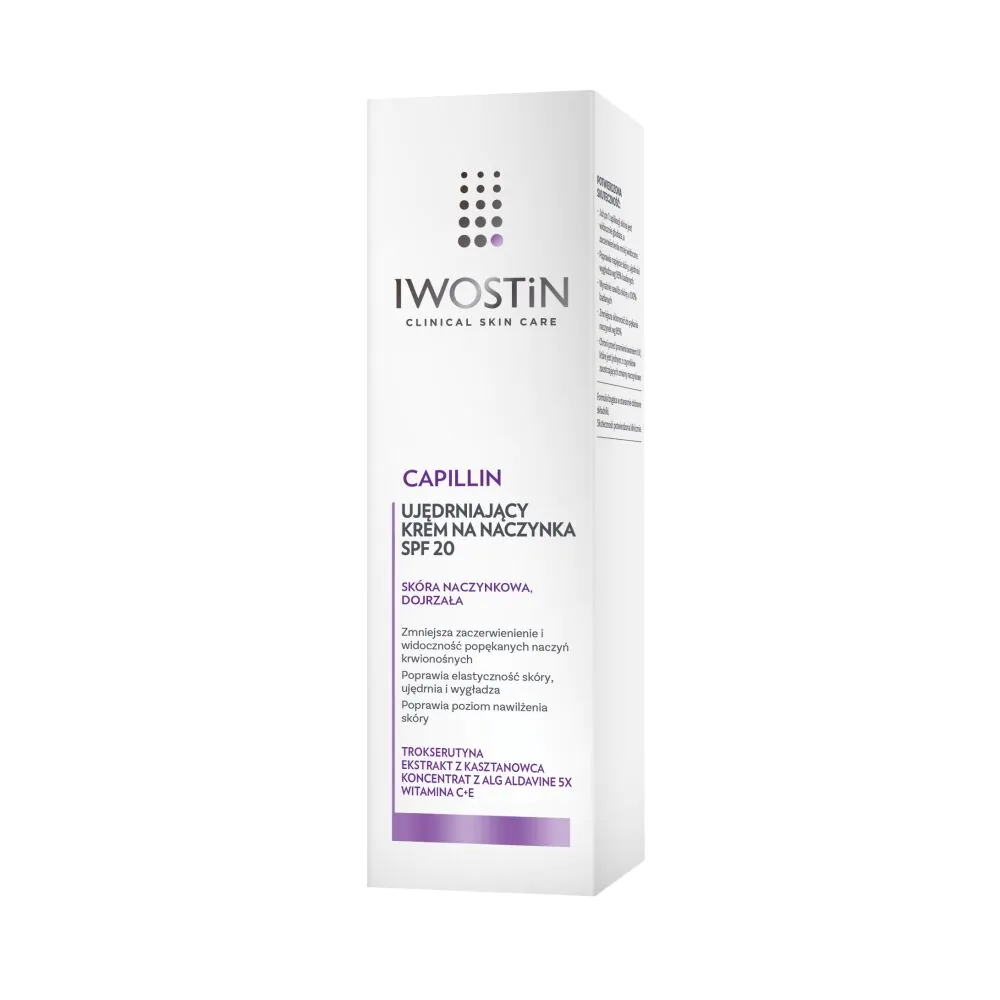Iwostin Capillin Duo krema za učvršćivanje kapilara SPF 20