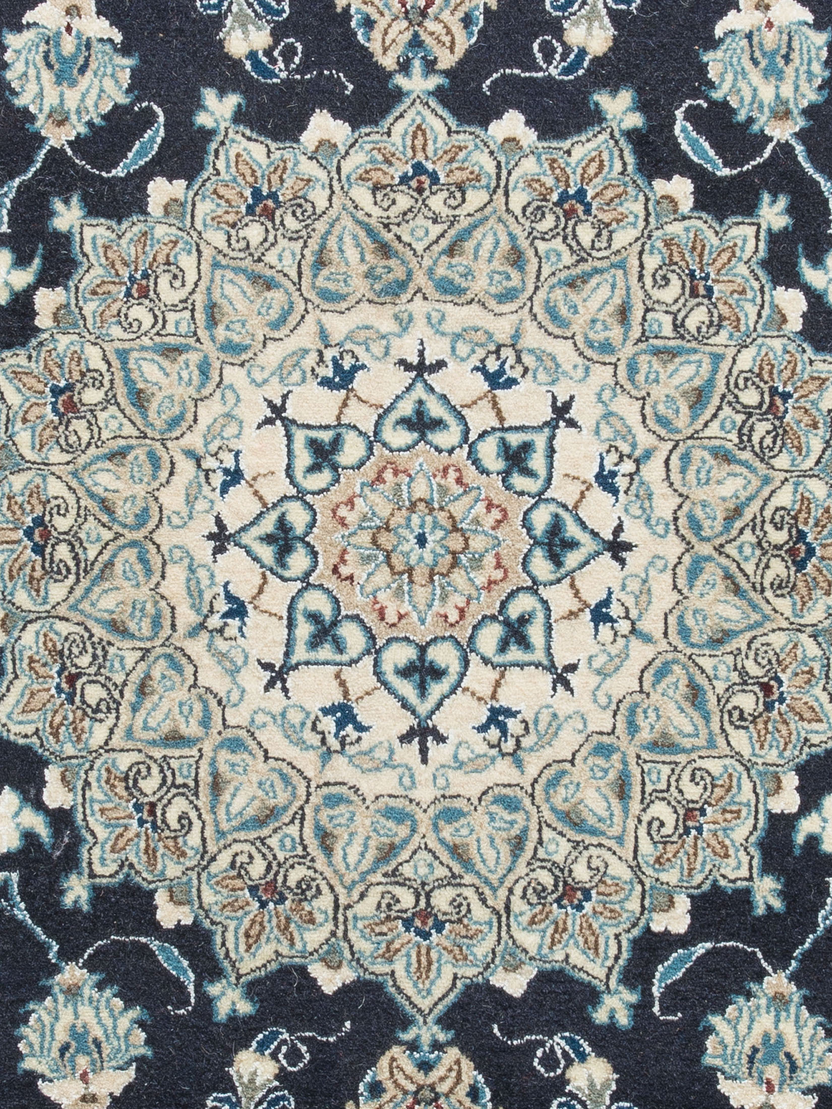 Kaschmar Nain 12 Lah ca. 195 x 310 cm, Unikat / Einzelstück