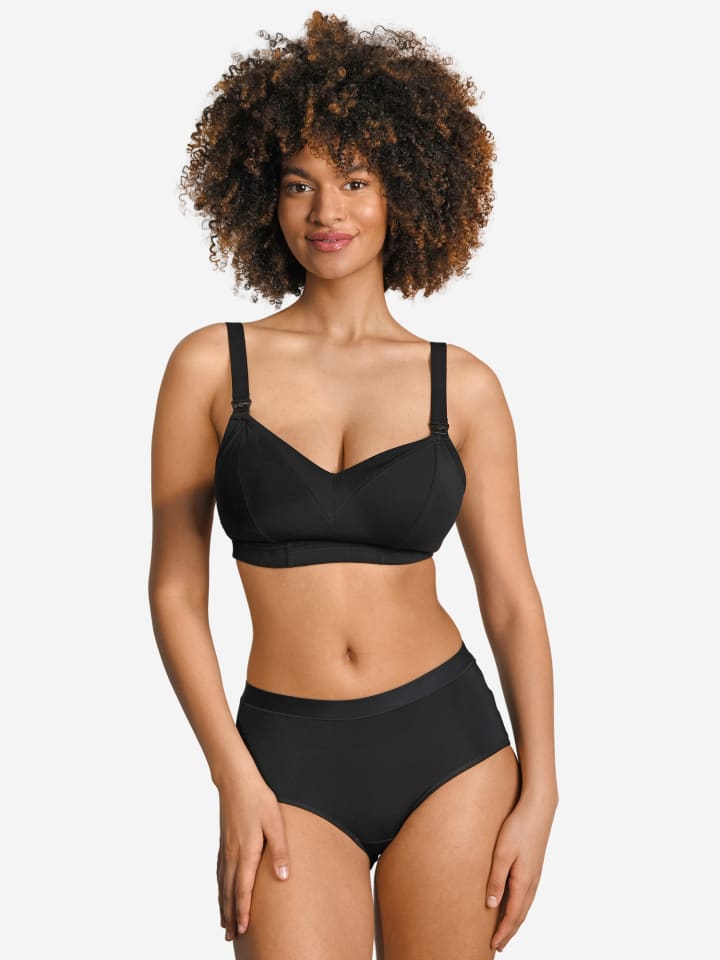 SugarShape Still-Bralette Cozymama in black günstig kaufen