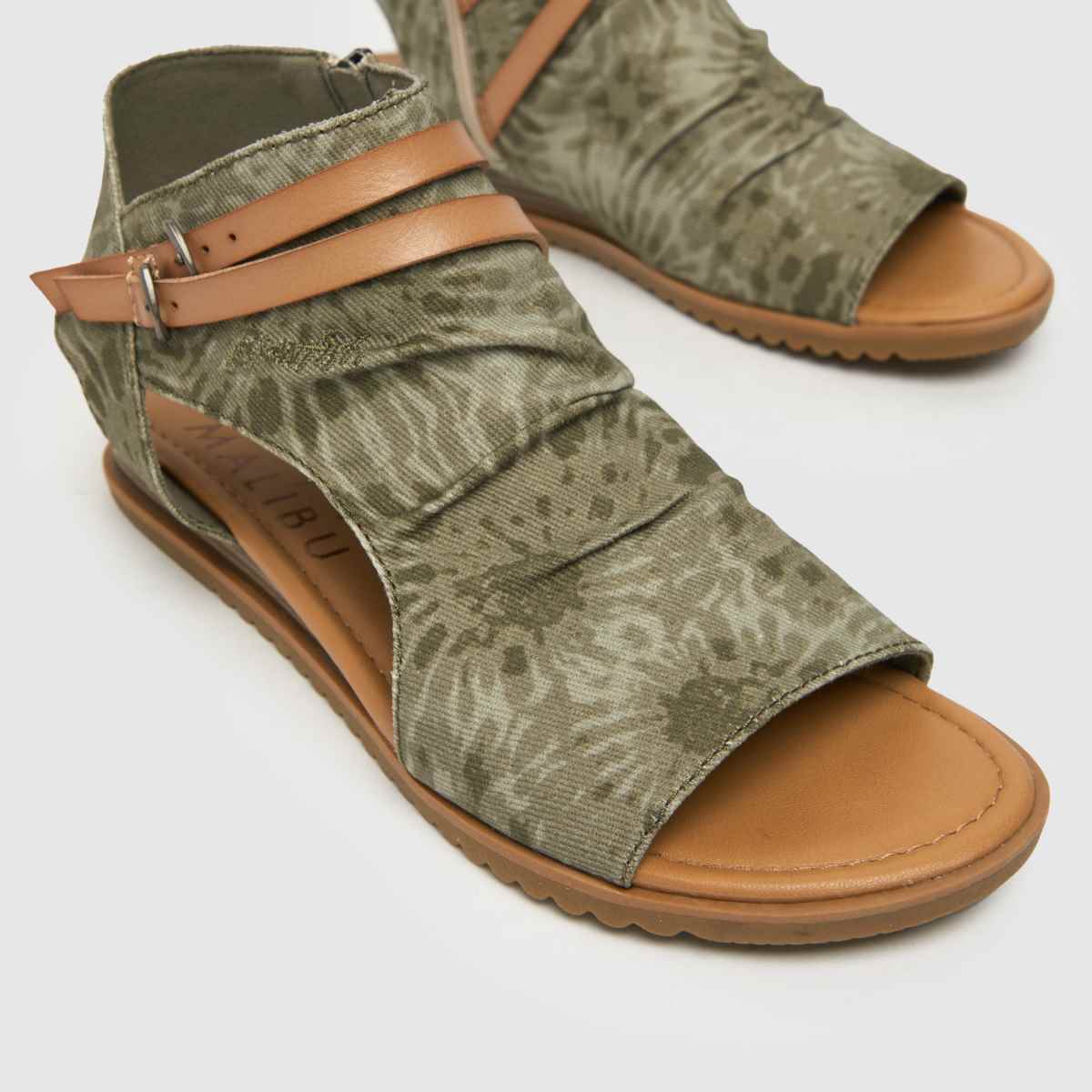 Blowfish Malibu pillangós szandál khaki színben