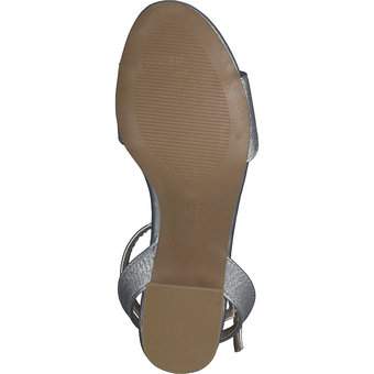 Charmosa Sandale in silber