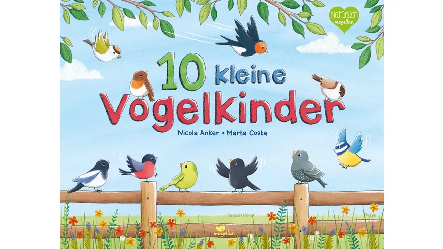 10 kleine Vogelkinder