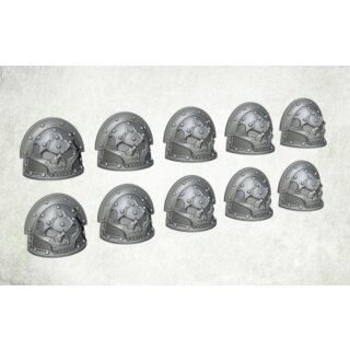 Legionary Shoulder Pads: Cranium Pattern