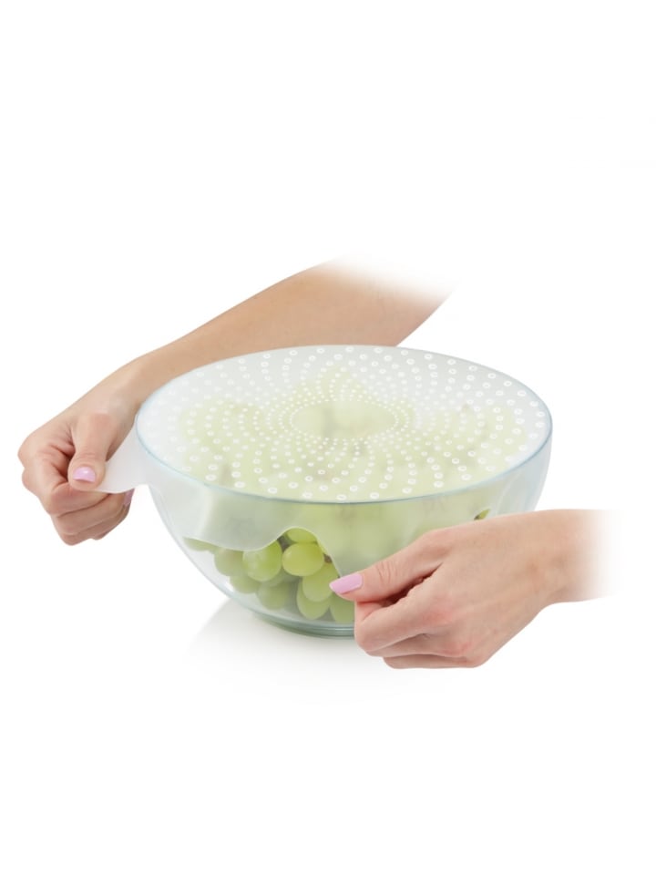 Tescoma Elastischer Silikon-Deckel 4FOOD Durchmesser  30 cm in transparent günstig kaufen 30 cm