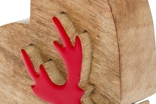 MyFlair Dekopuzzle mit Herz, rot