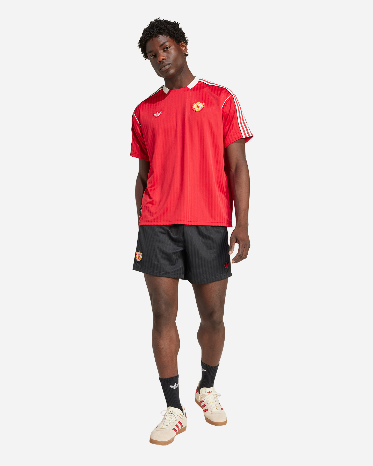 Oficjalne spodenki piłkarskie Adidas Manchester United OG Icon 24-25 M JF0356