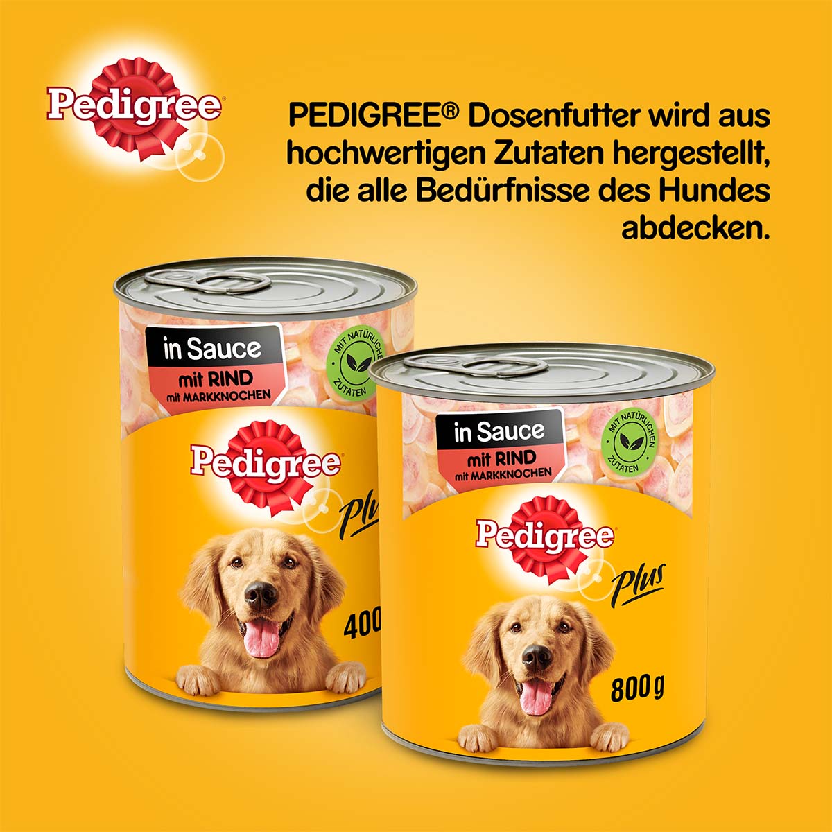 Pedigree Plus Markknochen mit Rind in Sauce kaufen bei ZooRoyal