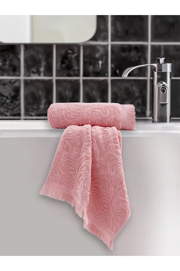 Karna Home  Esra-Set mit 2 Jacquard-Handtüchern