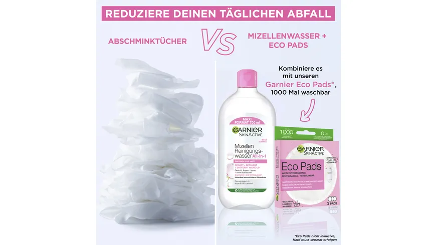 Garnier Skin Active Mizellenwasser All-in-1 Sensitive Maxi 700 ml