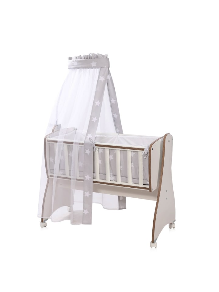 Lorelli Baby Bettwäsche Zubehör Set First Dreams in grau günstig kaufen onesize