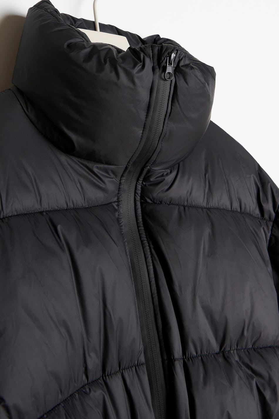 Y shiny puffer jacket