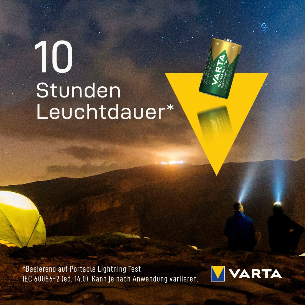 VARTA BATTERIE RECHARGEABLE AKKU C 3000MAH V Akku Baby 3000 mAh (1,2 V, 2 St)