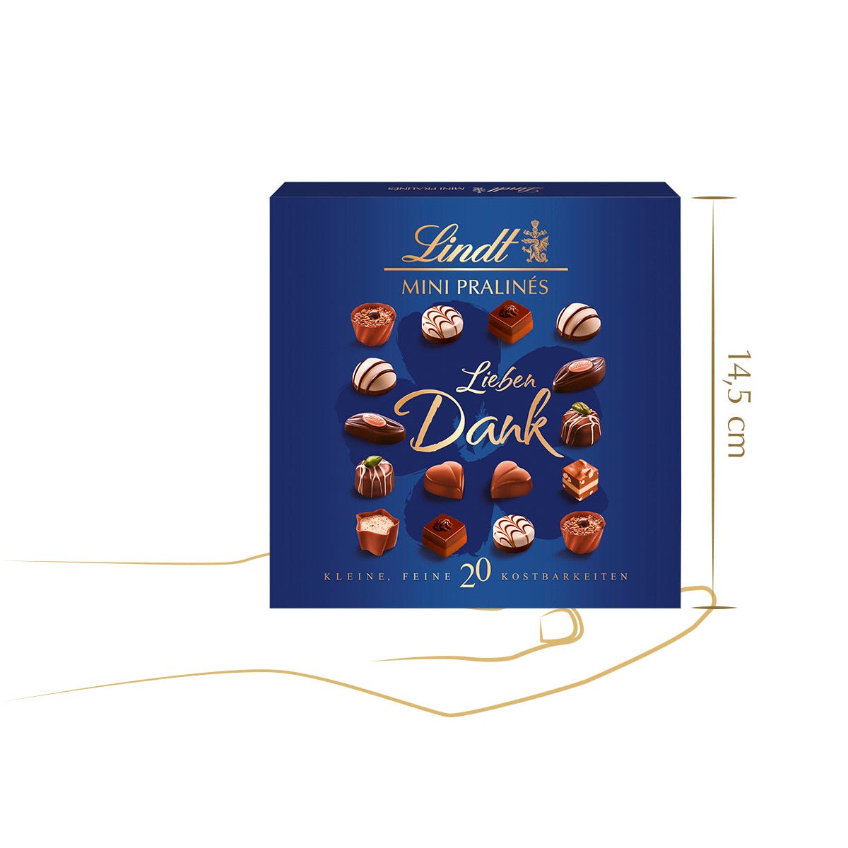 MINI PRALINÉS Emotionale Botschaften, 100g