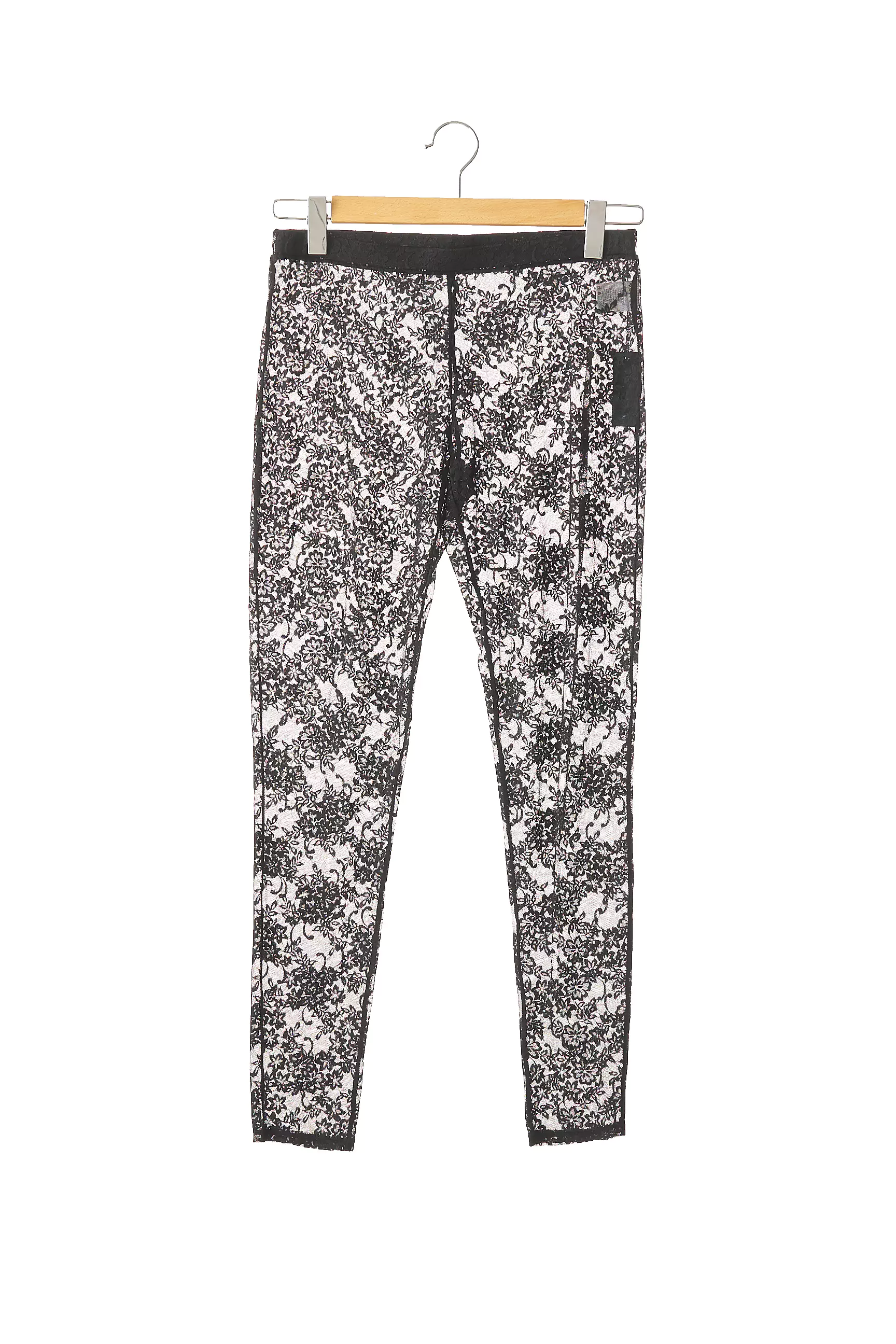 Velvet Leggings Femme couleur noir