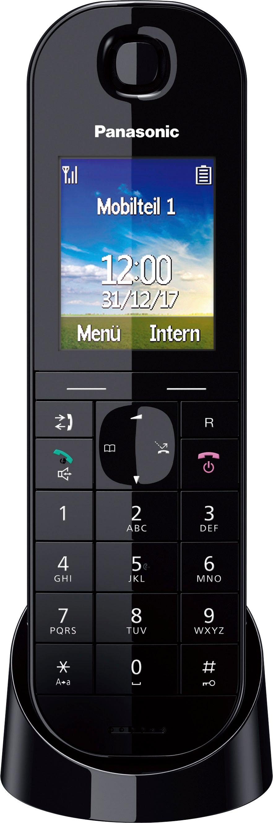 Panasonic KX-TGQ400 Schnurloses DECT-Telefon (Weckfunktion, Freisprechen)